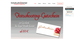 Desktop Screenshot of fotostudiodaniel.de