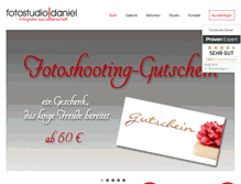 Tablet Screenshot of fotostudiodaniel.de